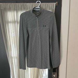 Under Armour Charcoal Zip-Up Sweater
